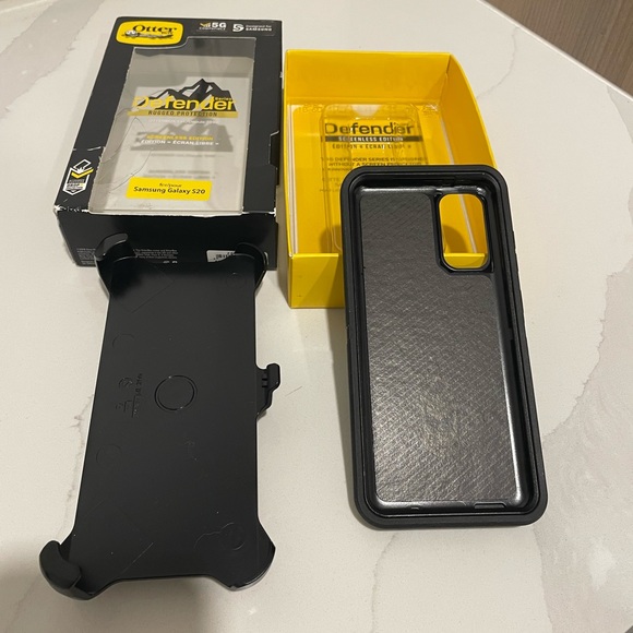 OTTERBOX‎ DEFENDER SERIES CASE FOR SAMSUNG GALAXY S20 Black - Picture 2 of 6